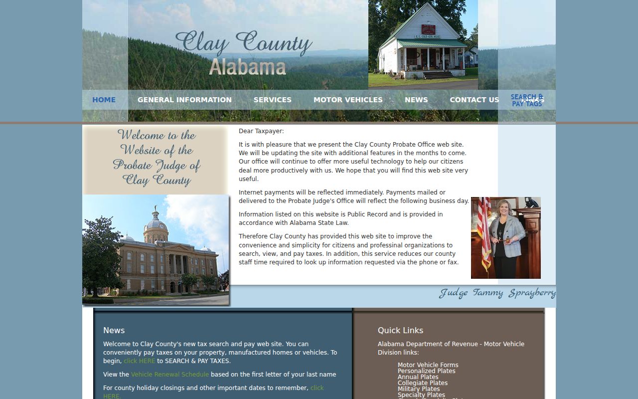 Clay County Probate Court online deed records search