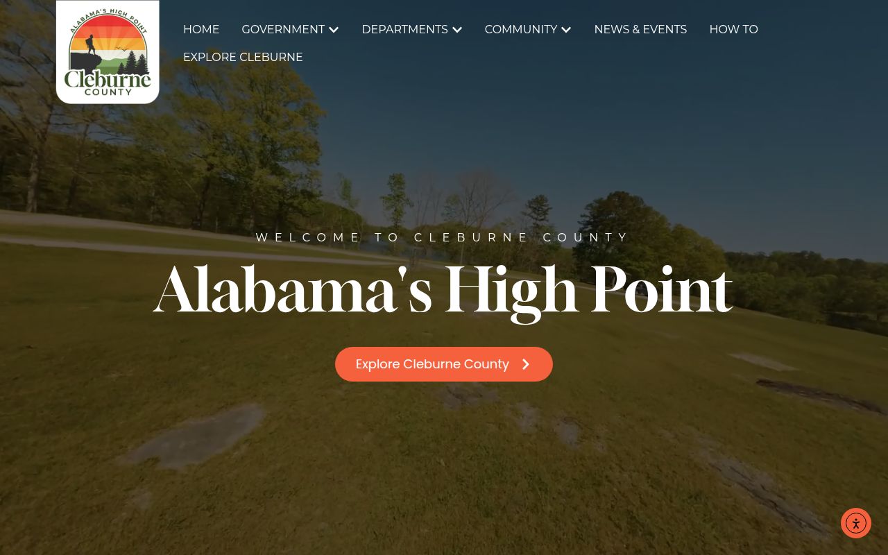 Cleburne County Probate Court deed records portal in Heflin