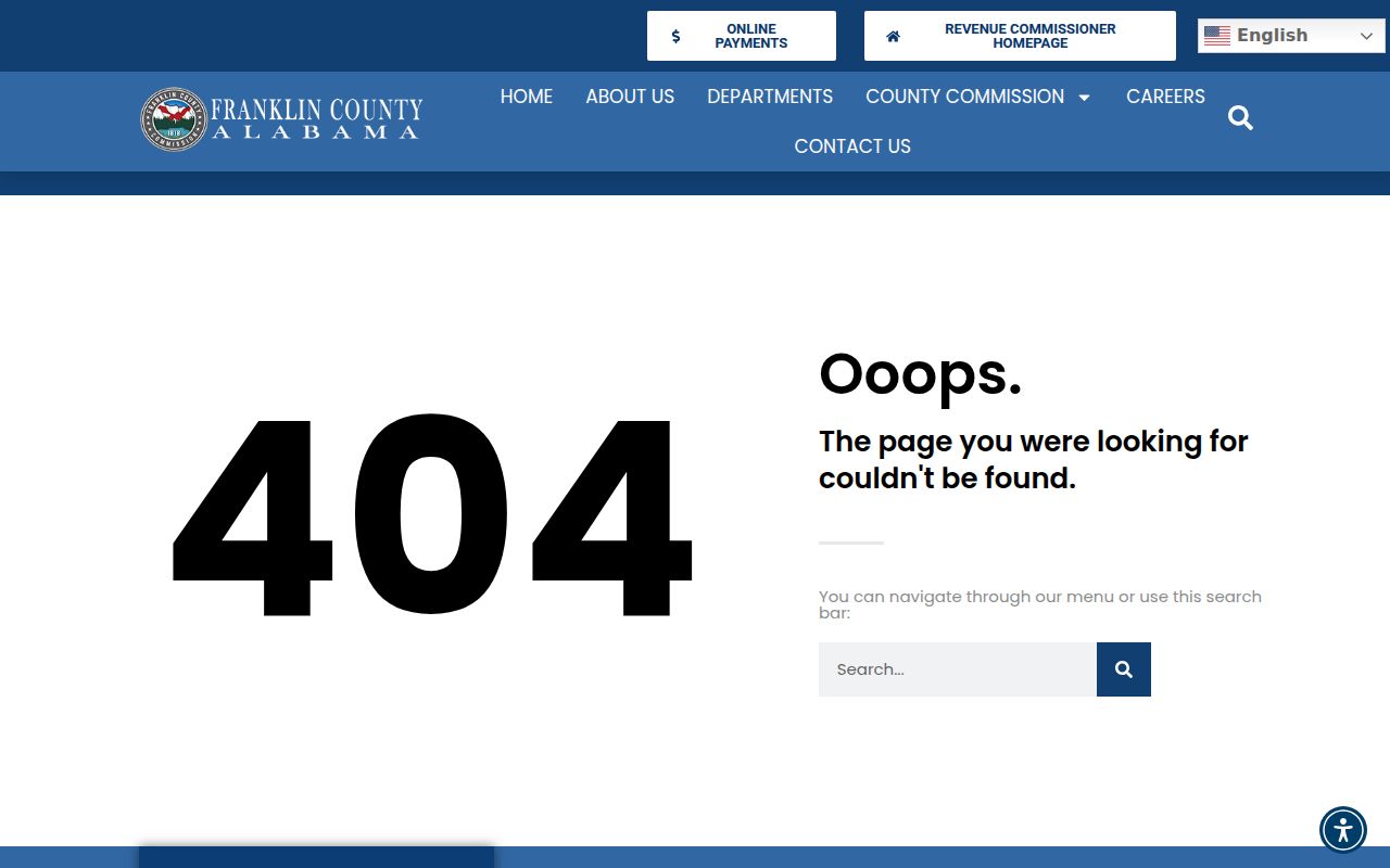 Franklin County Probate Court online records search system