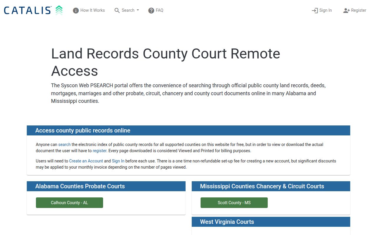 Perry County Probate Court deed records office