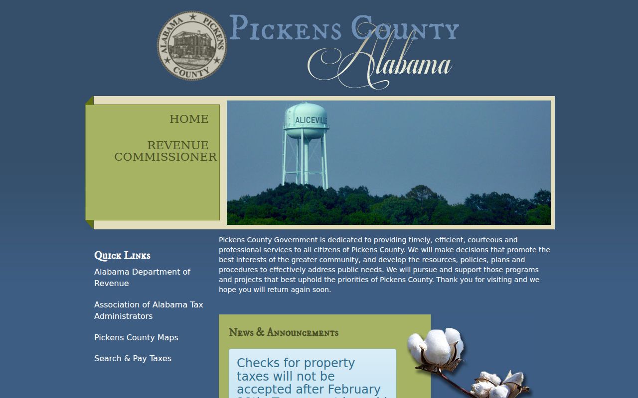 Pickens County Probate Court deed records office